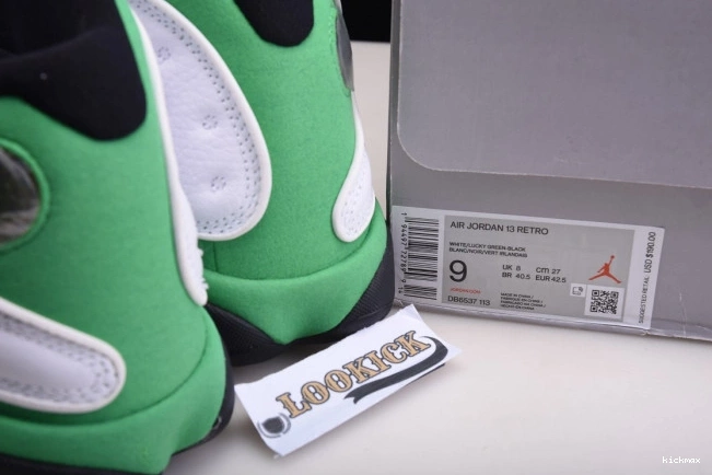 Rep Air 13 DB6537-113 Green Lucky Jordan 0710